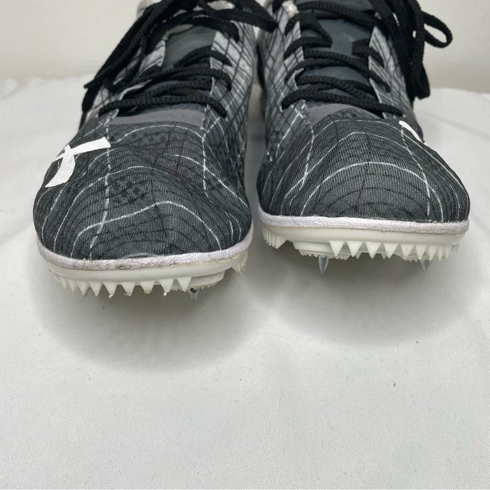 Under Armour Kick Distance 3 Black White Mens Size 10.5